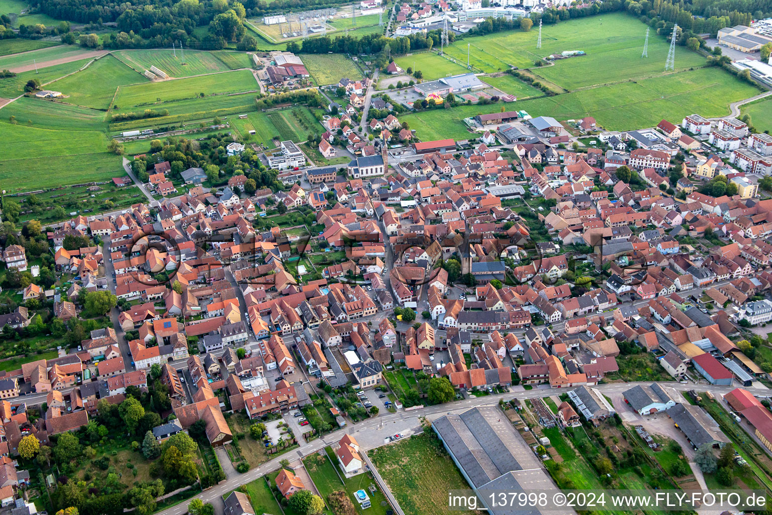 Dorlisheim in the state Bas-Rhin, France