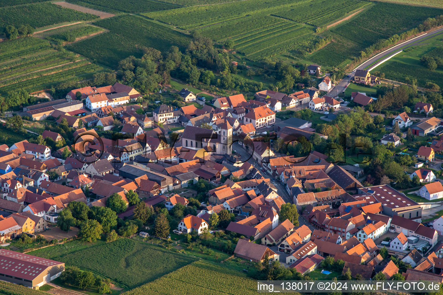 Dahlenheim in the state Bas-Rhin, France