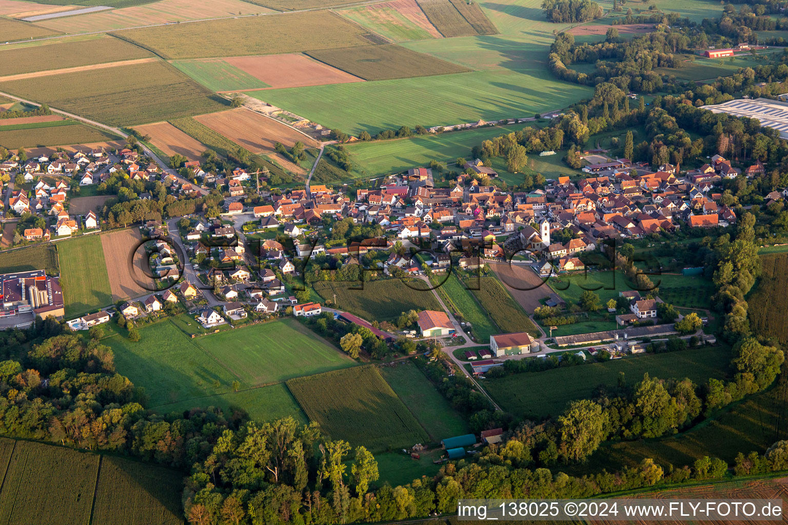 Kirchheim in the state Bas-Rhin, France