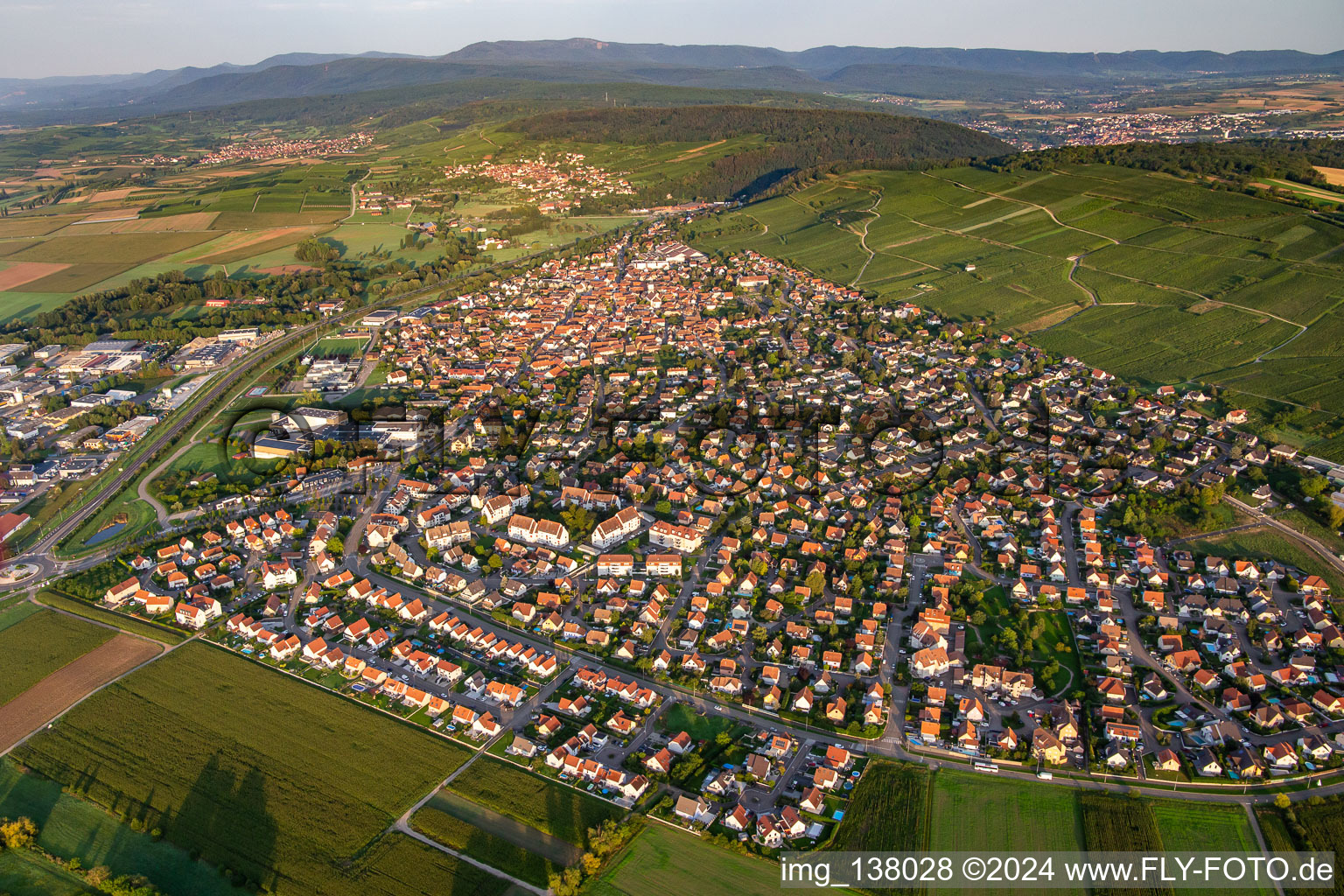 Marlenheim in the state Bas-Rhin, France