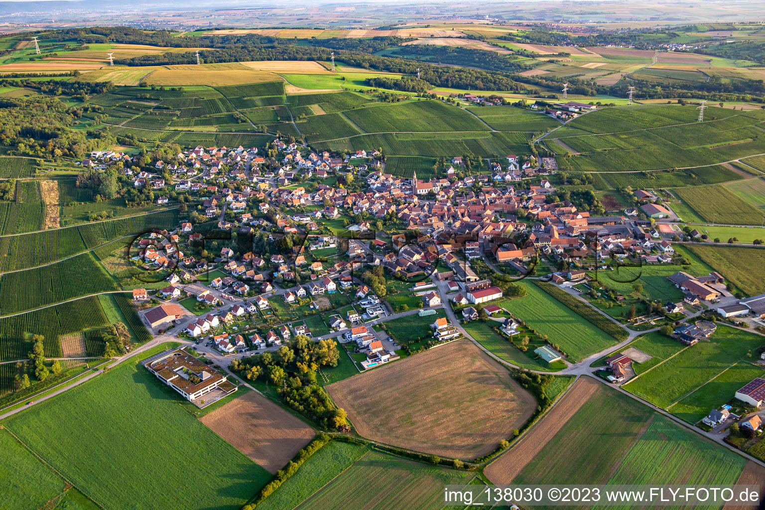 Nordheim in the state Bas-Rhin, France