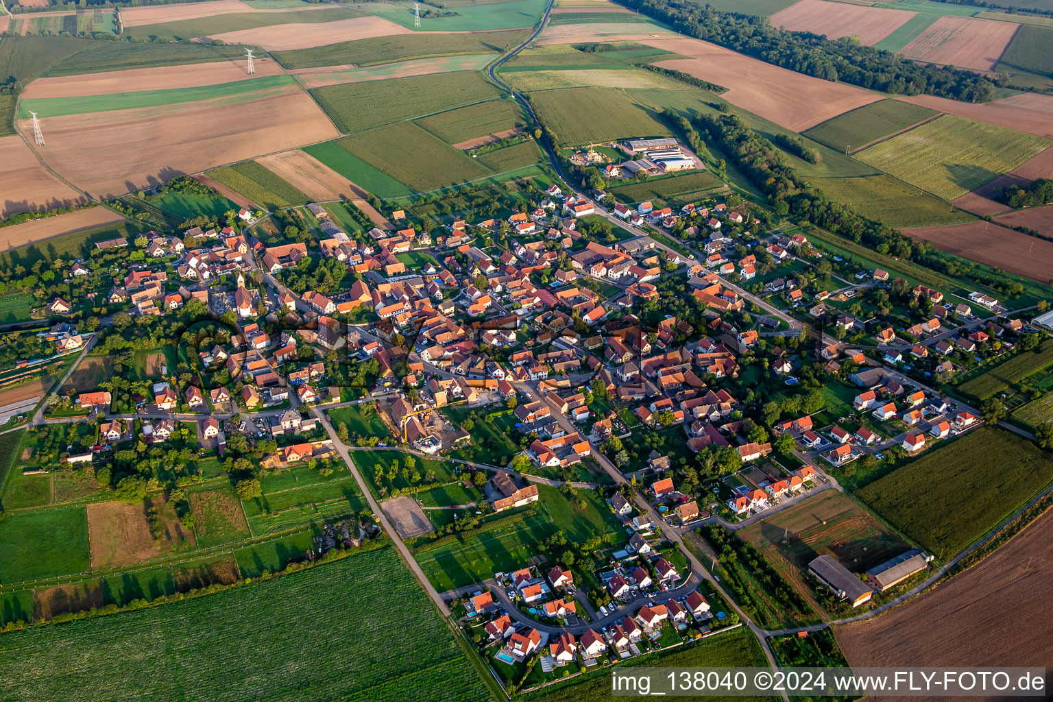 Saessolsheim in the state Bas-Rhin, France