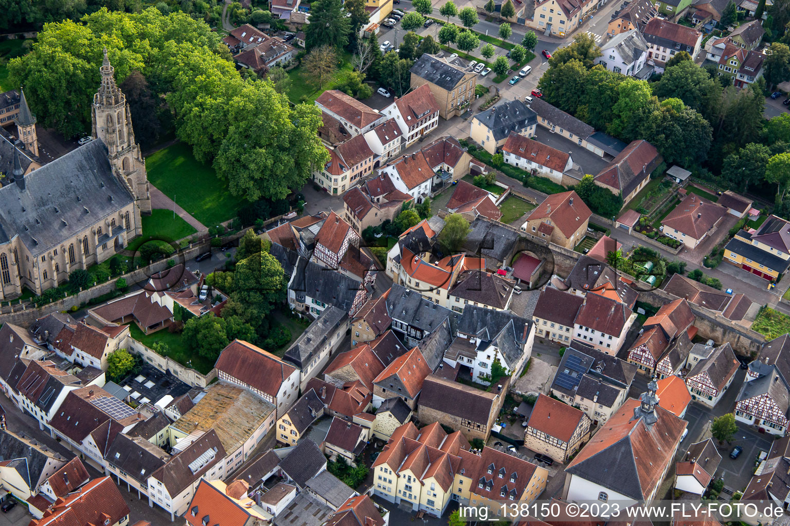 Obergasse x Hammelgasse in Meisenheim in the state Rhineland-Palatinate, Germany