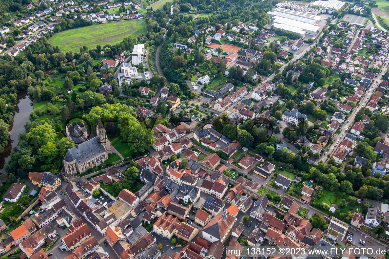 Amtsgasse in Meisenheim in the state Rhineland-Palatinate, Germany