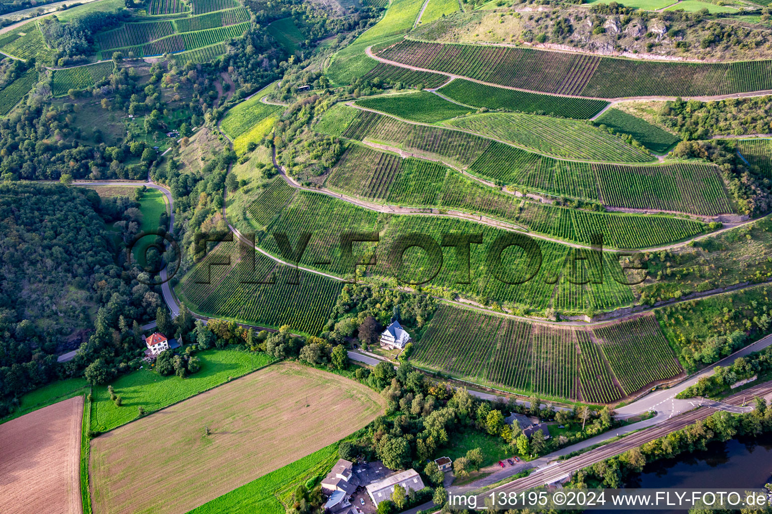 Heimberg in the district Boos in Waldböckelheim in the state Rhineland-Palatinate, Germany