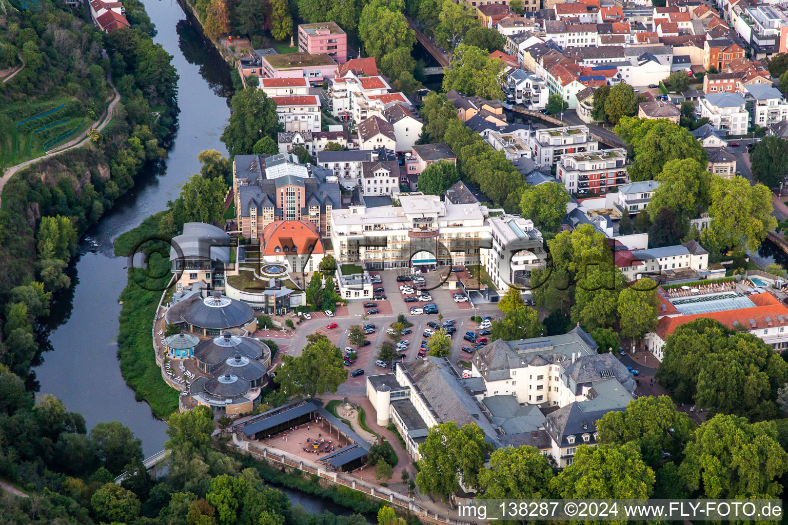 Crucenia thermal baths in Bad Kreuznach in the state Rhineland-Palatinate, Germany