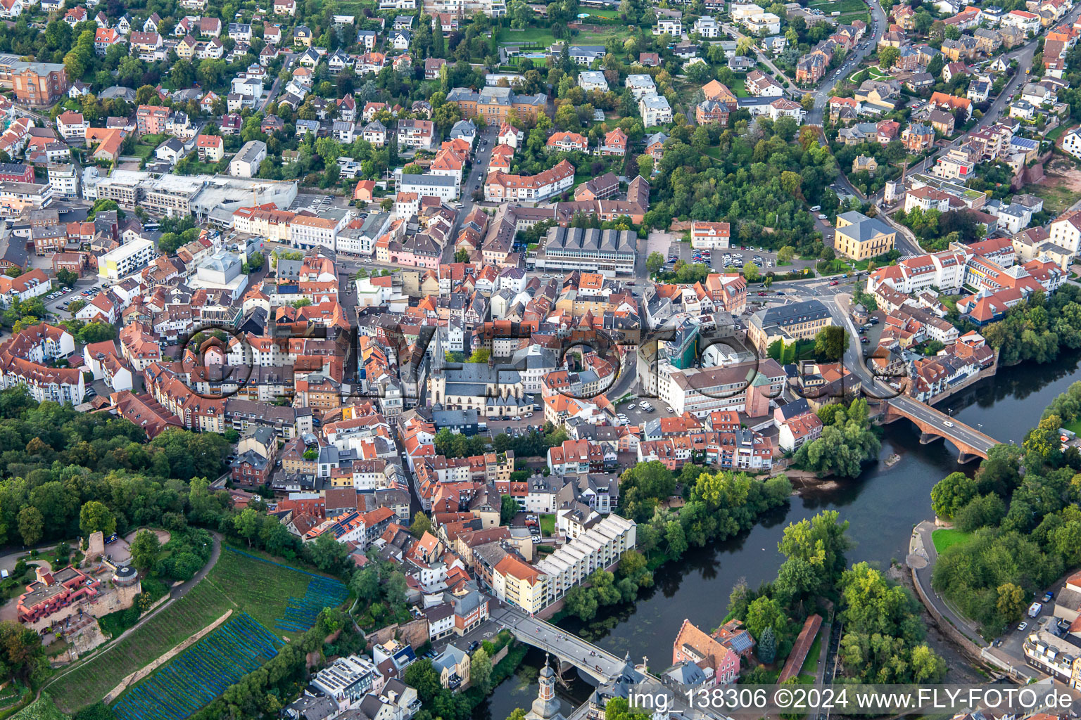 Old Town in Bad Kreuznach in the state Rhineland-Palatinate, Germany