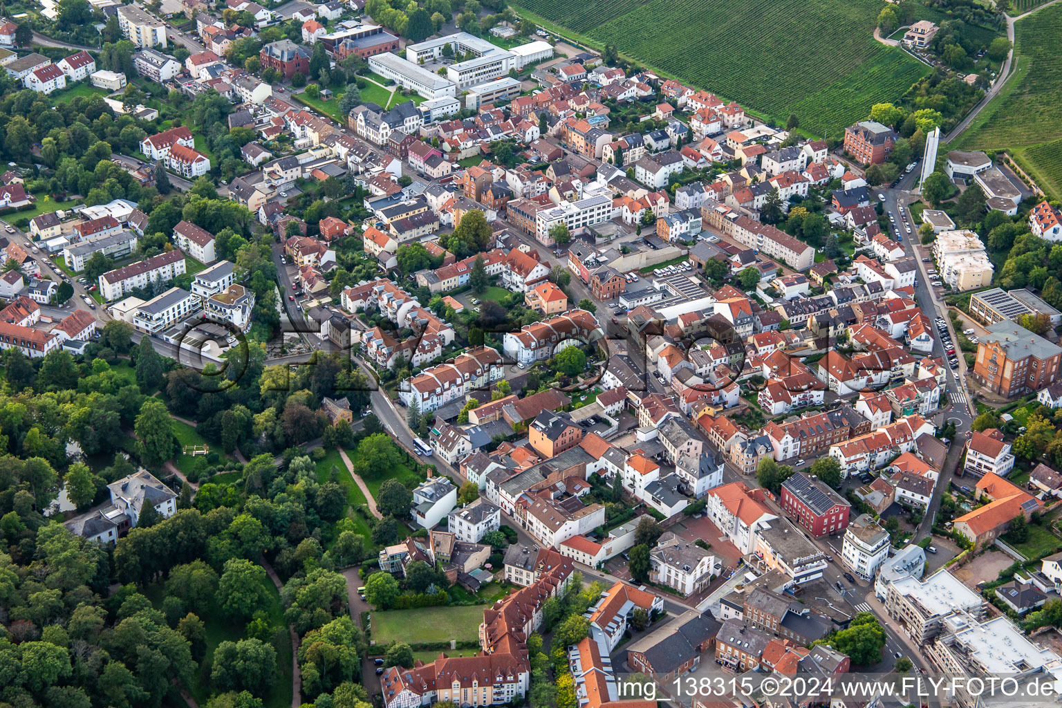 Rüdesheimer Strasse in Bad Kreuznach in the state Rhineland-Palatinate, Germany