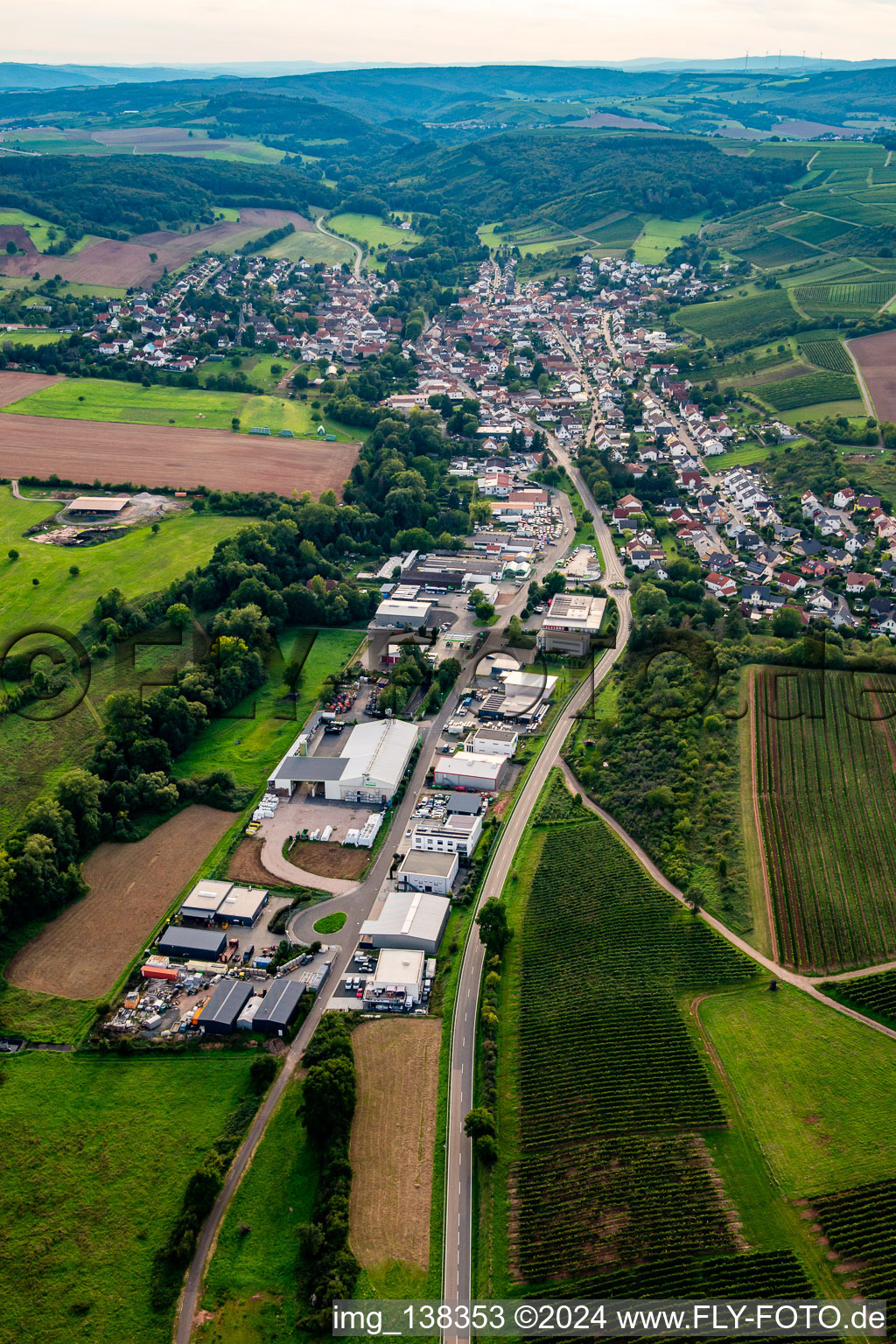 Weinsheim in the state Rhineland-Palatinate, Germany