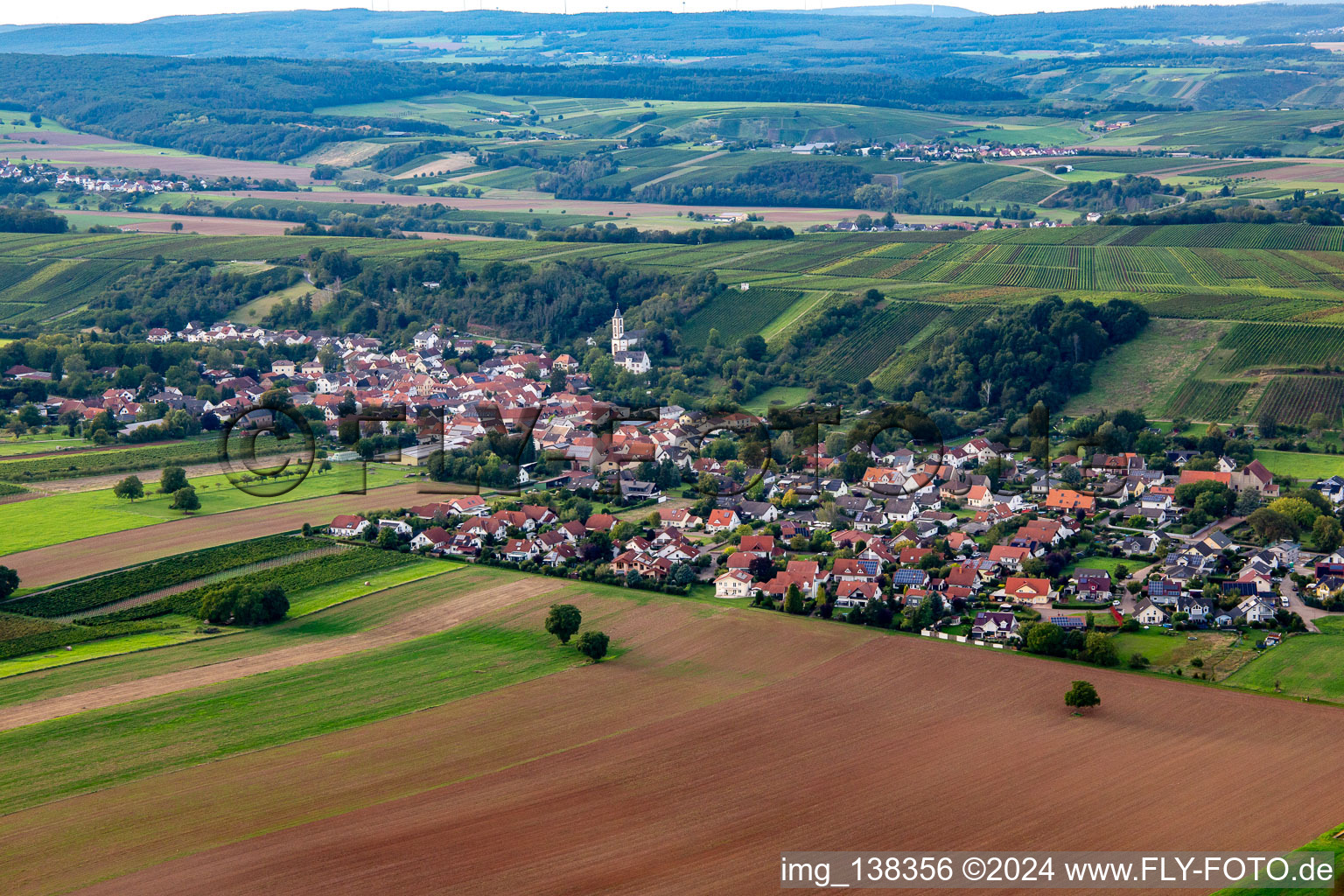 Mandel in the state Rhineland-Palatinate, Germany