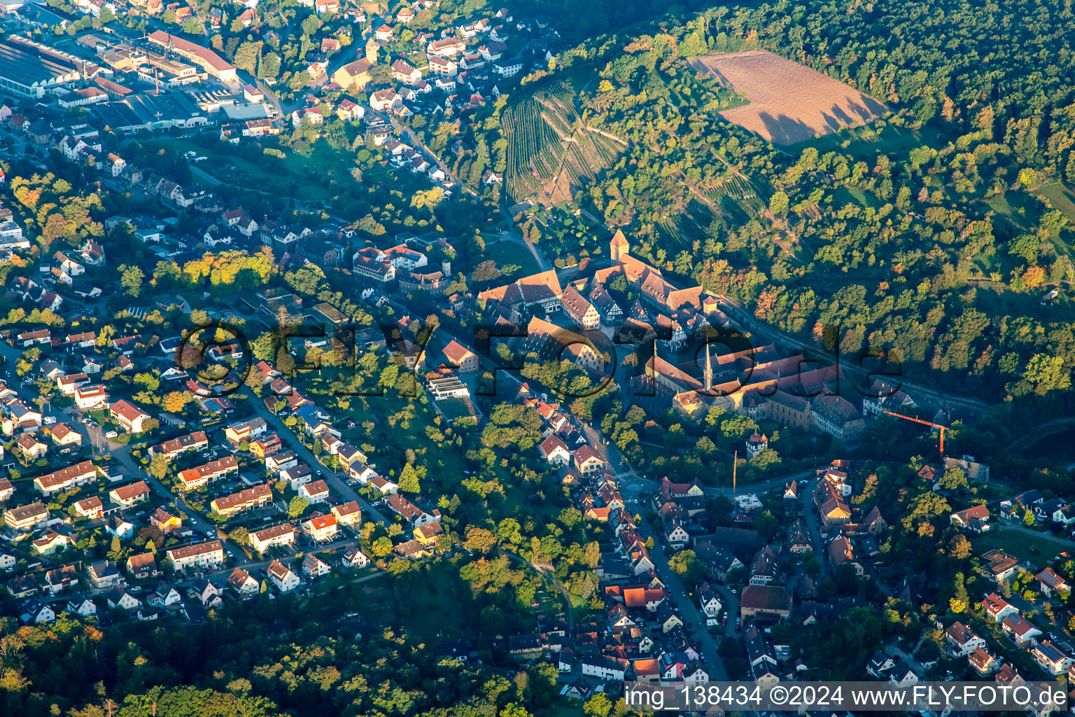 Monastery Maulbronn in Maulbronn in the state Baden-Wuerttemberg, Germany