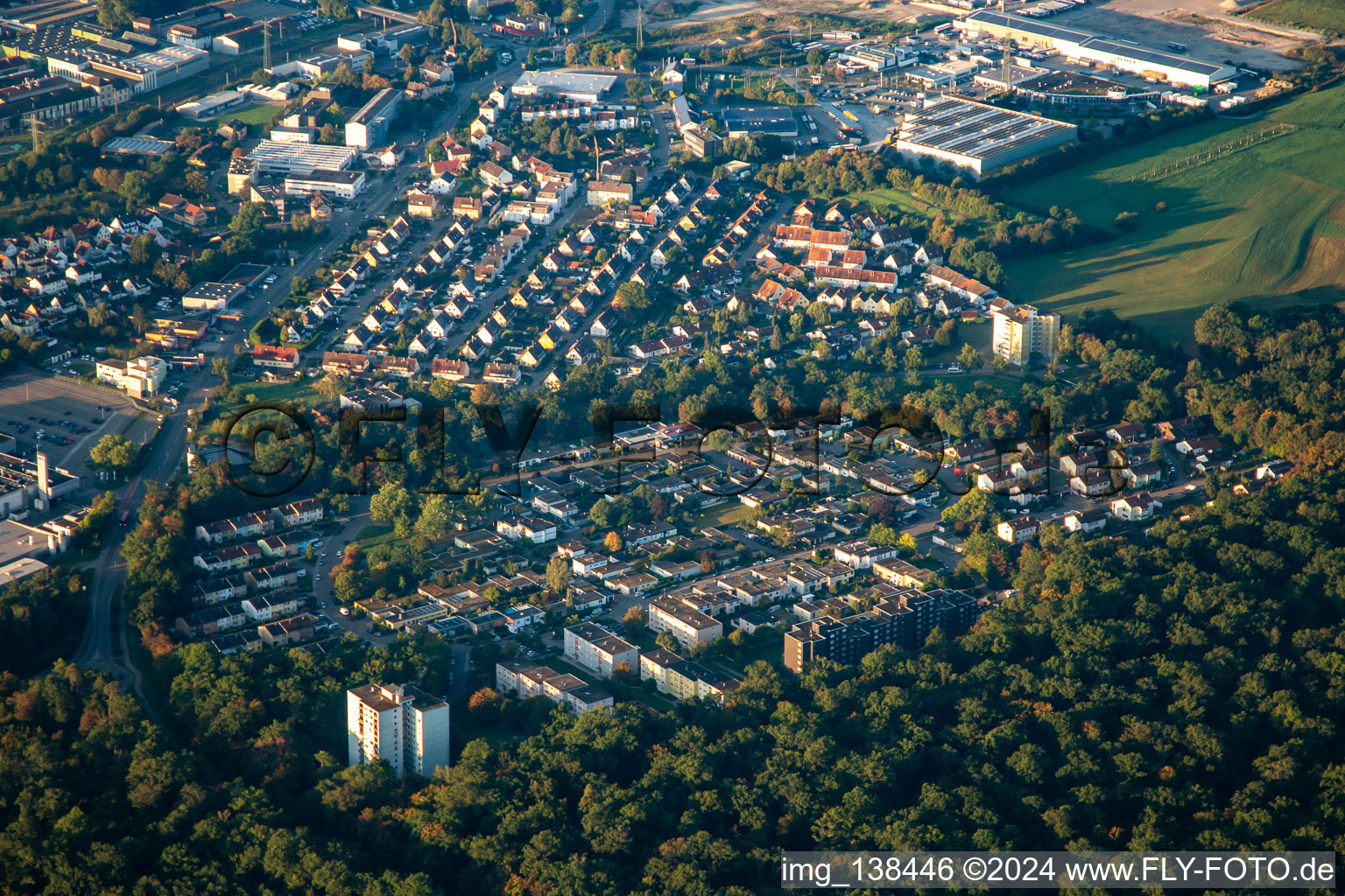 Berlin Ring in Mühlacker in the state Baden-Wuerttemberg, Germany