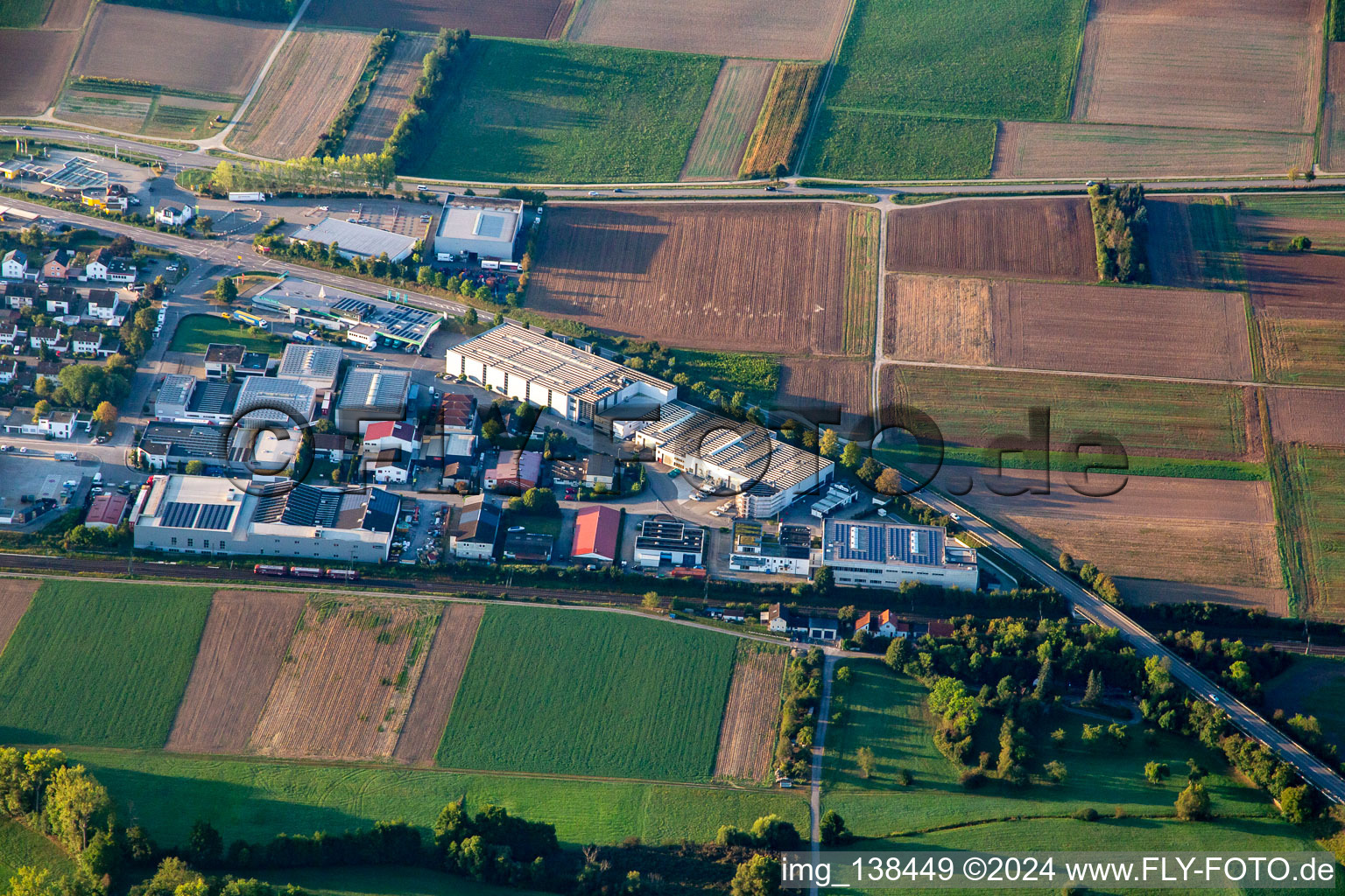 Winkel GmbH in the industrial area Am Illinger Eck in Illingen in the state Baden-Wuerttemberg, Germany