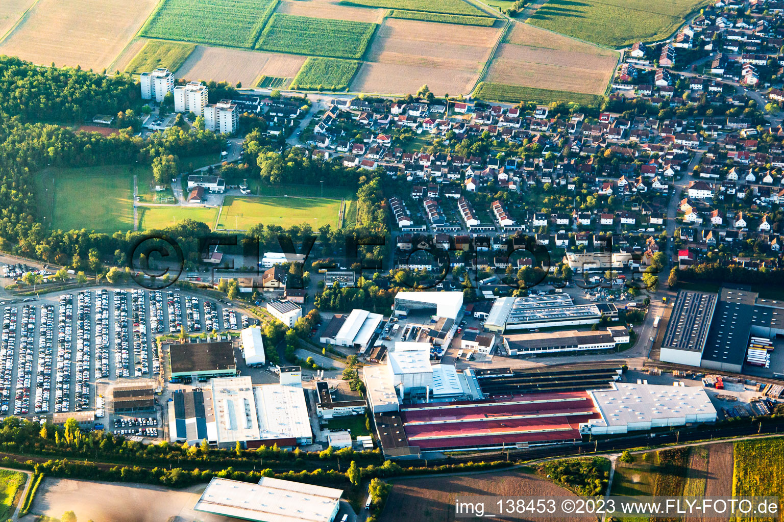 Alfred Kärcher SE & Co. KG and Südwestkarton GmbH & Co. KG in Illingen in the state Baden-Wuerttemberg, Germany