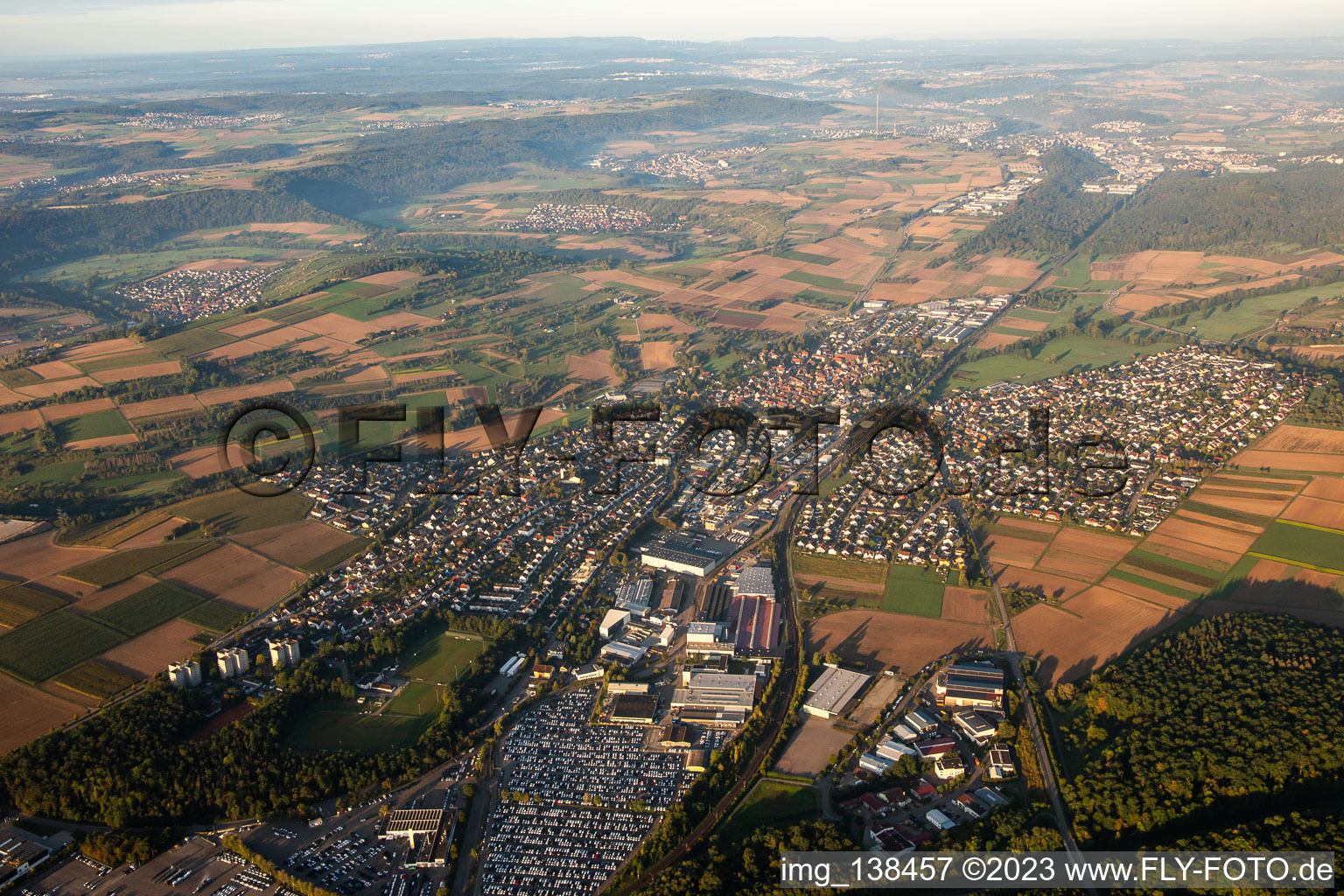 By NE in Illingen in the state Baden-Wuerttemberg, Germany