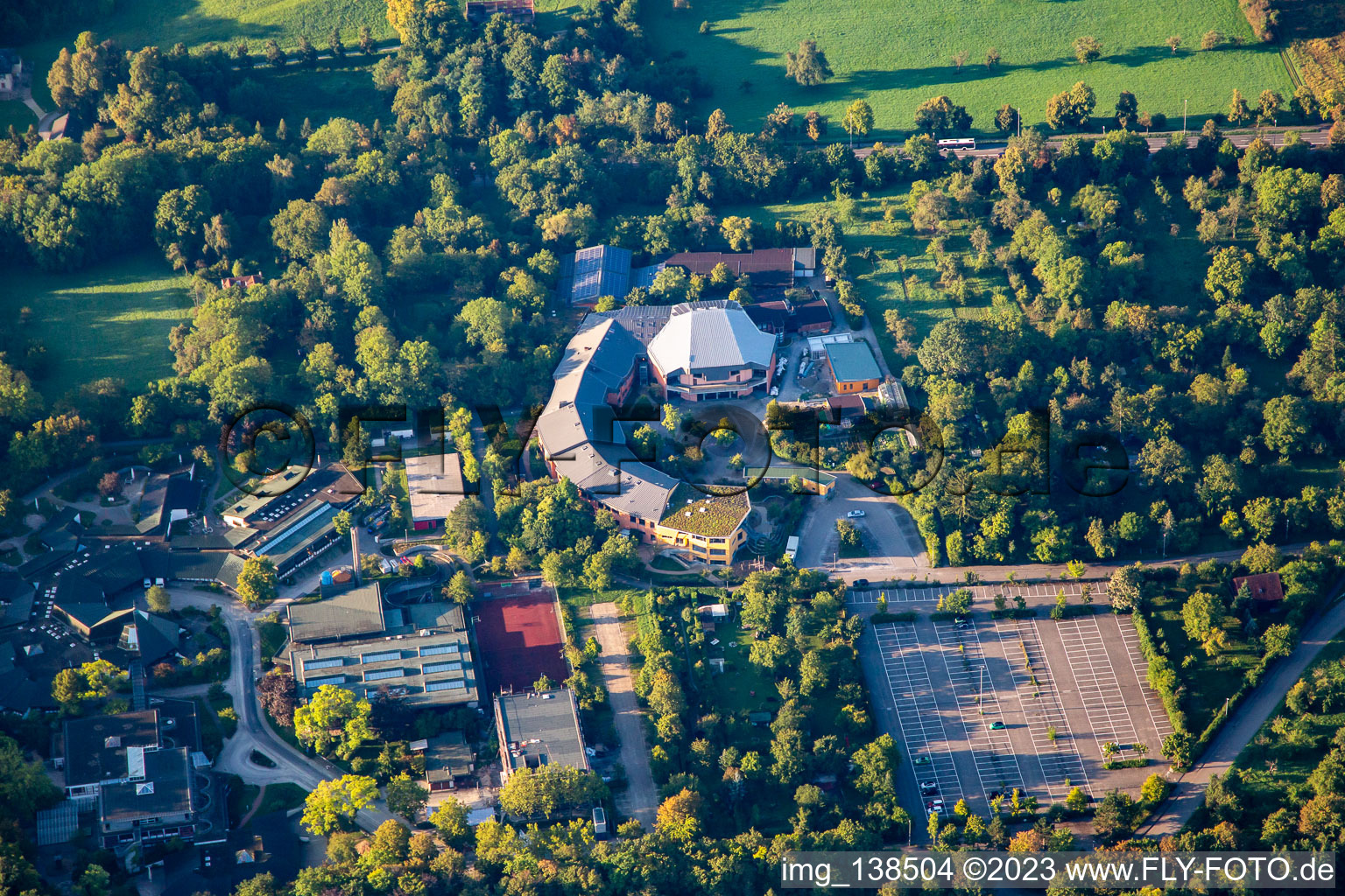 Free Waldorf School Ludwigsburg and Fröbel School Ludwigsburg - School for speech-impaired children in the district Eglosheim in Ludwigsburg in the state Baden-Wuerttemberg, Germany