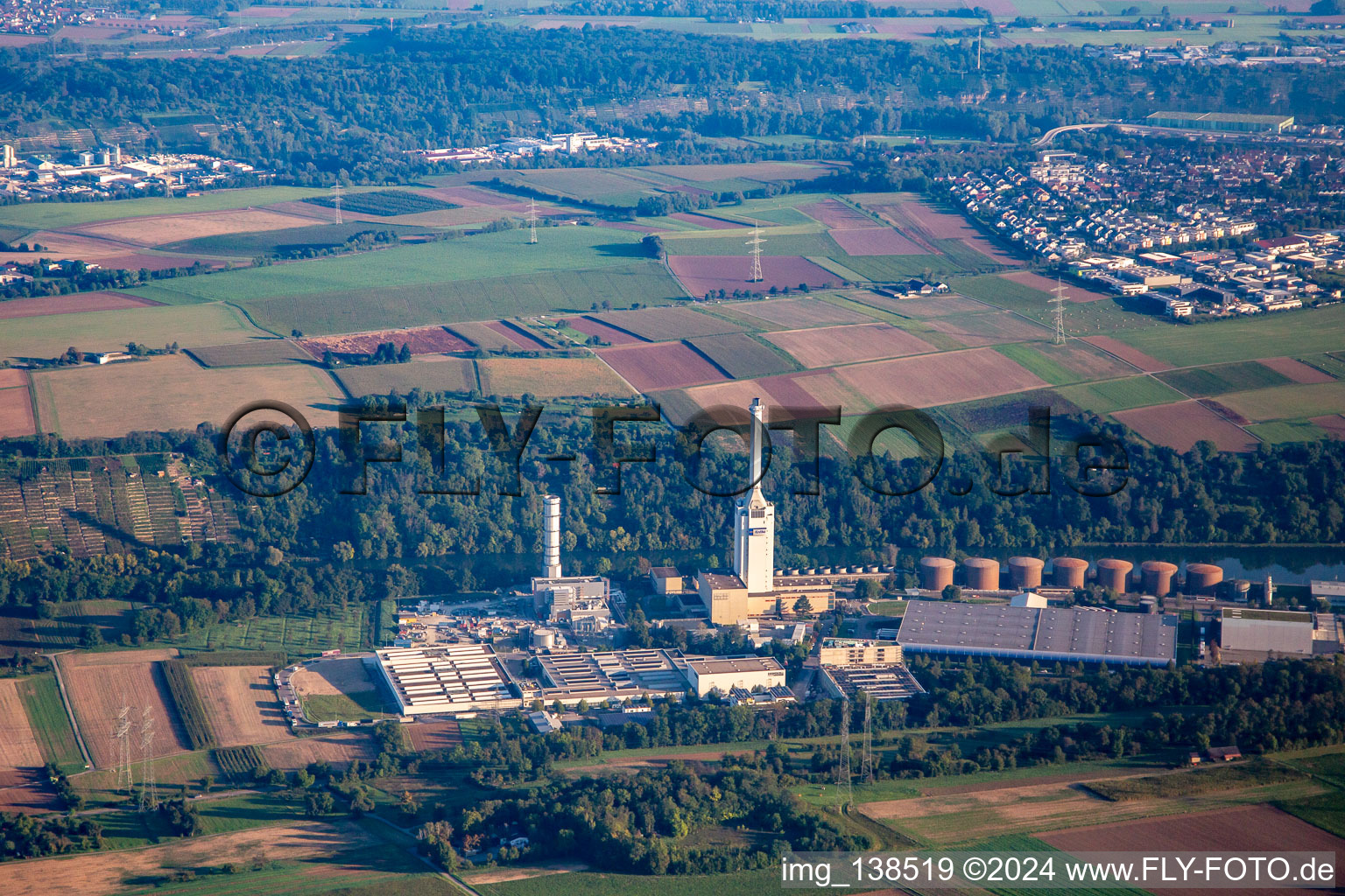 Energy and Technology Park in Marbach am Neckar in the state Baden-Wuerttemberg, Germany