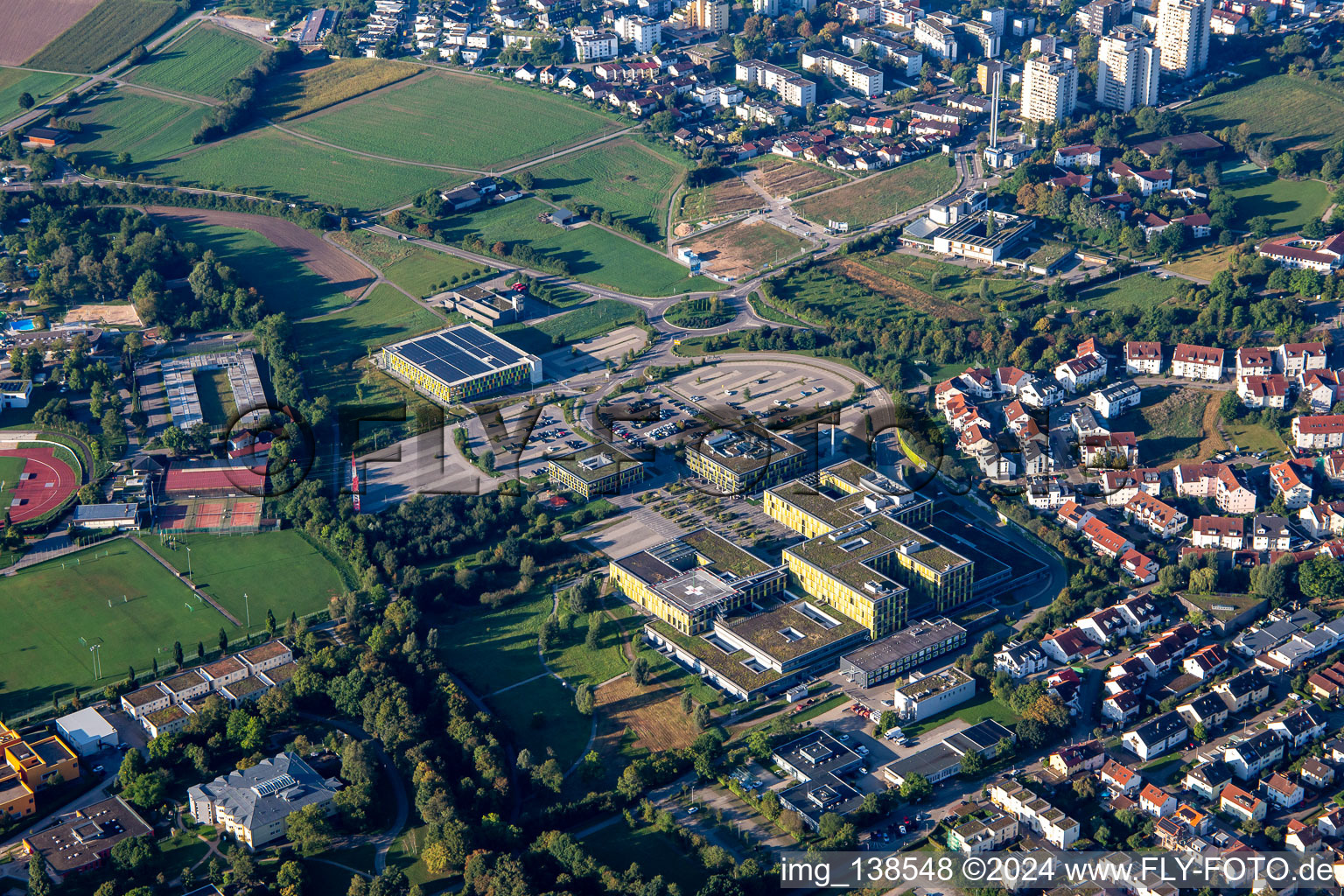 Rems-Murr Clinics and AWO Kinderhaus Zipfelbach in Winnenden in the state Baden-Wuerttemberg, Germany