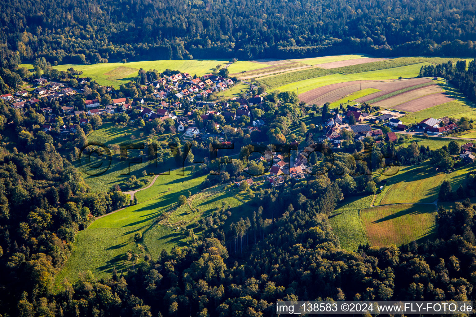 District Waldenweiler in Althütte in the state Baden-Wuerttemberg, Germany