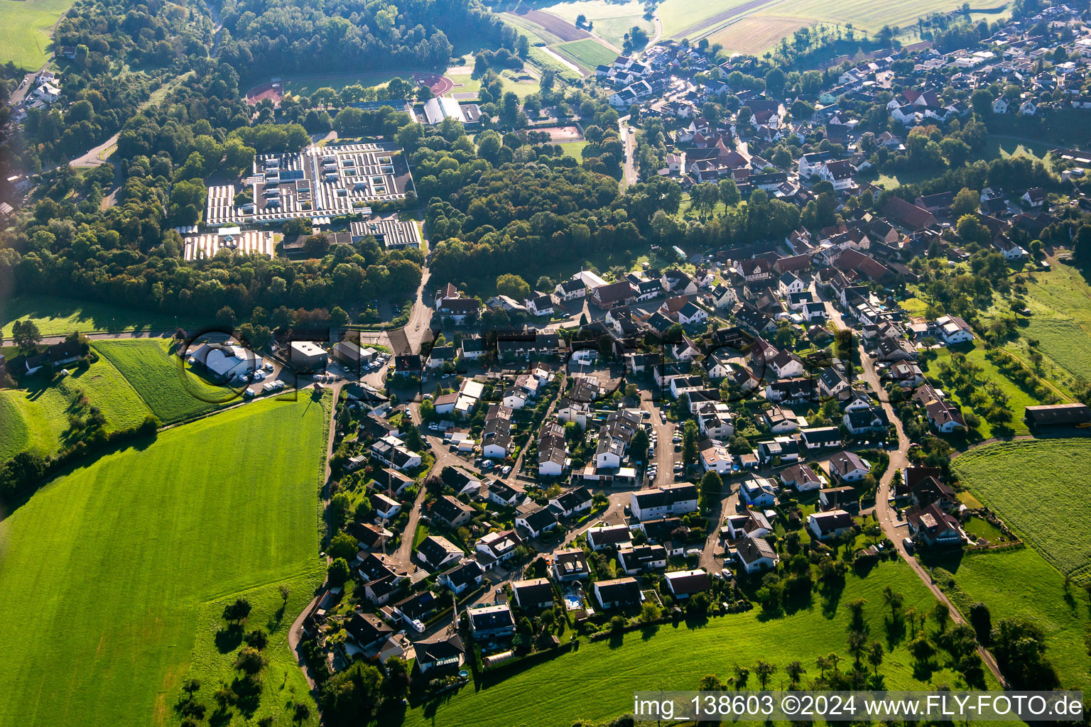 District Cottenweiler in Weissach im Tal in the state Baden-Wuerttemberg, Germany