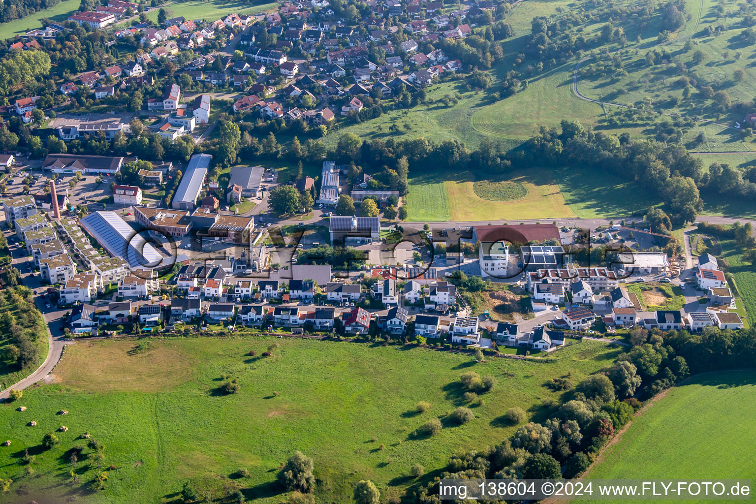 Hard in the district Unterweissach in Weissach im Tal in the state Baden-Wuerttemberg, Germany