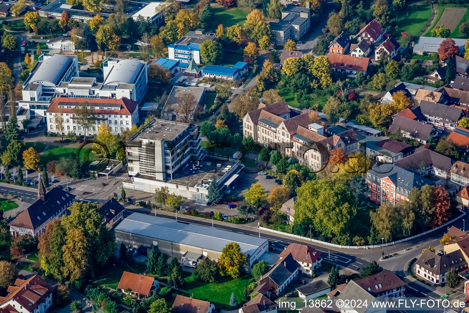 Epilepsy center Kork in the district Kork in Kehl in the state Baden-Wuerttemberg, Germany