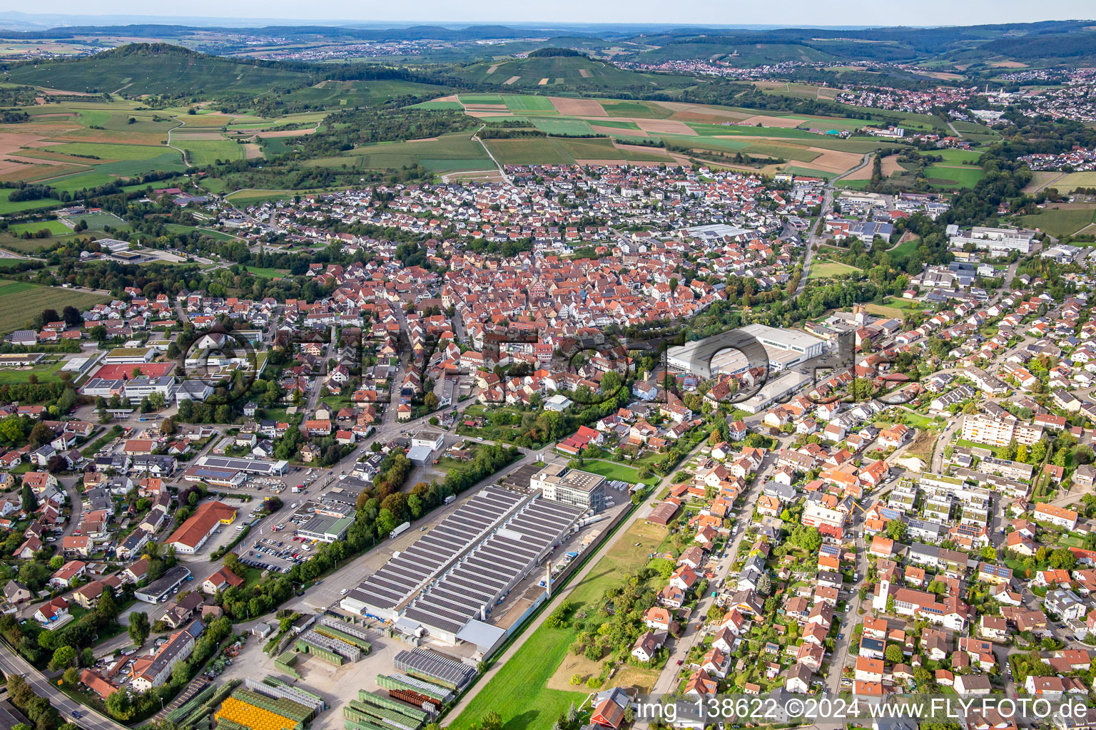 Großbottwar in the state Baden-Wuerttemberg, Germany