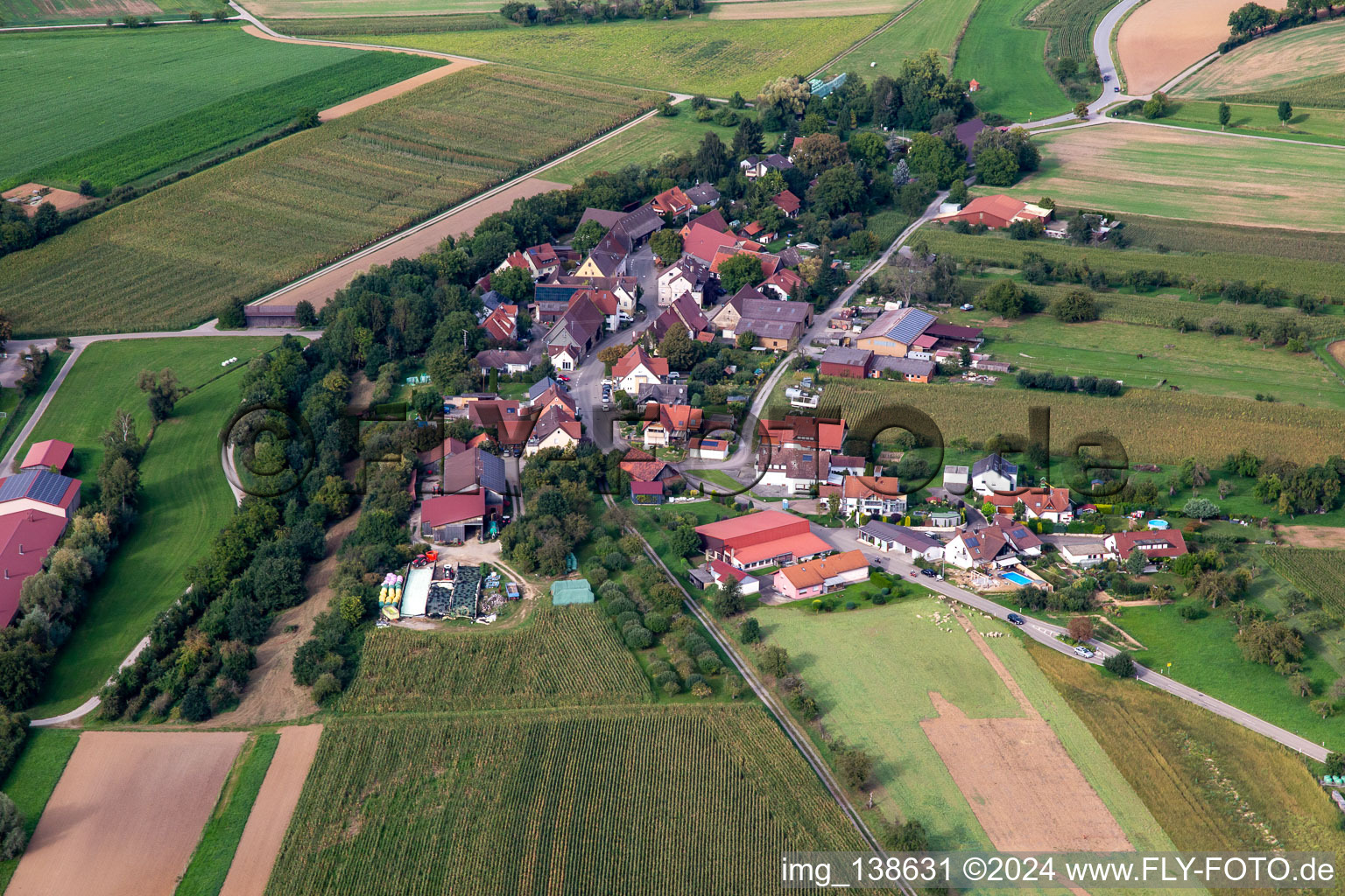 Abstetterhof in the district Auenstein in Ilsfeld in the state Baden-Wuerttemberg, Germany