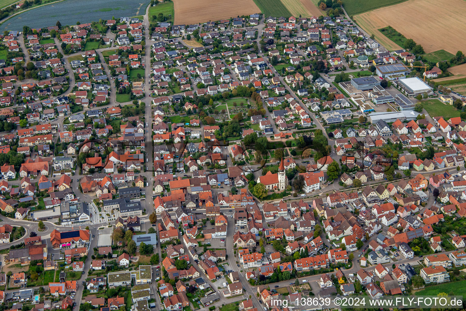 Ilsfeld in the state Baden-Wuerttemberg, Germany