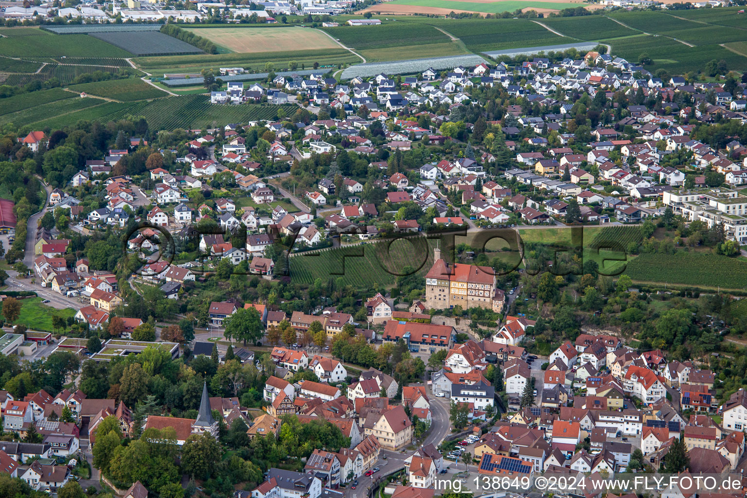 Lower Castle in Talheim in the state Baden-Wuerttemberg, Germany