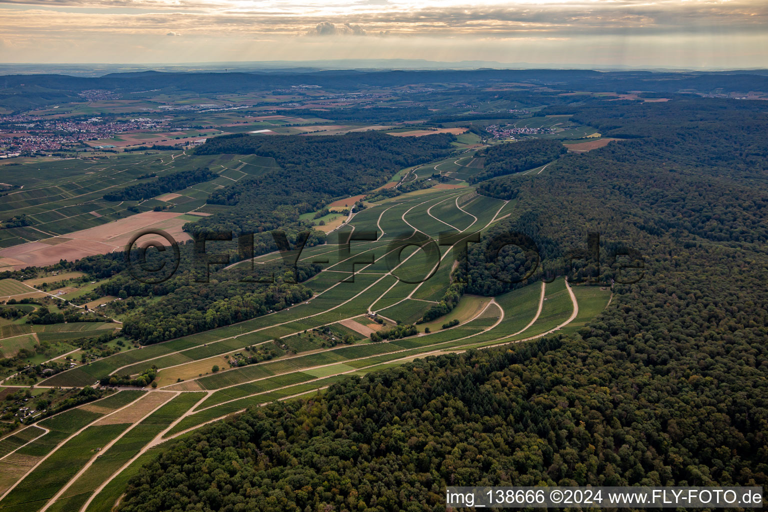 Heuchelberg in the district Nordhausen in Nordheim in the state Baden-Wuerttemberg, Germany