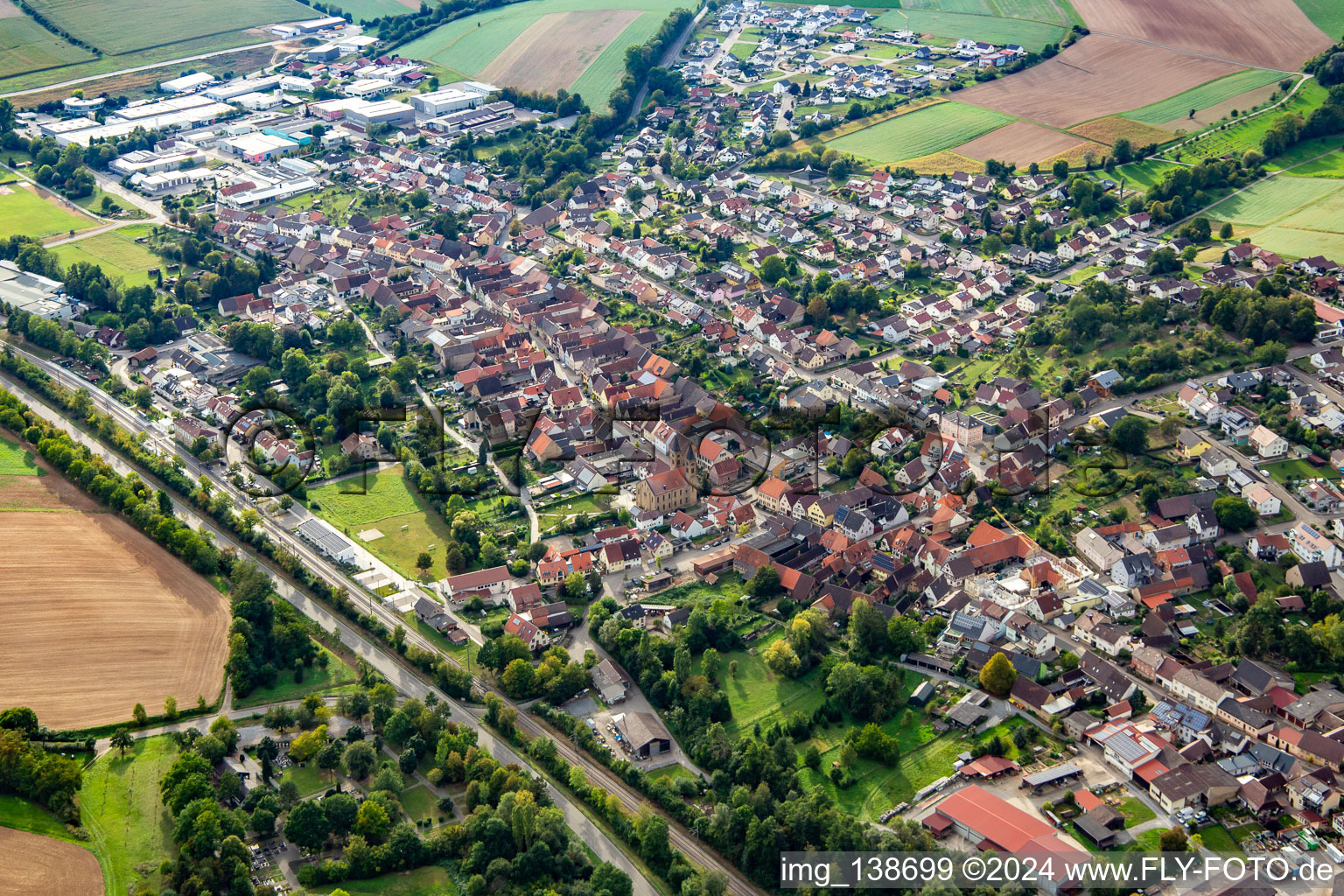 Zaisenhausen in the state Baden-Wuerttemberg, Germany