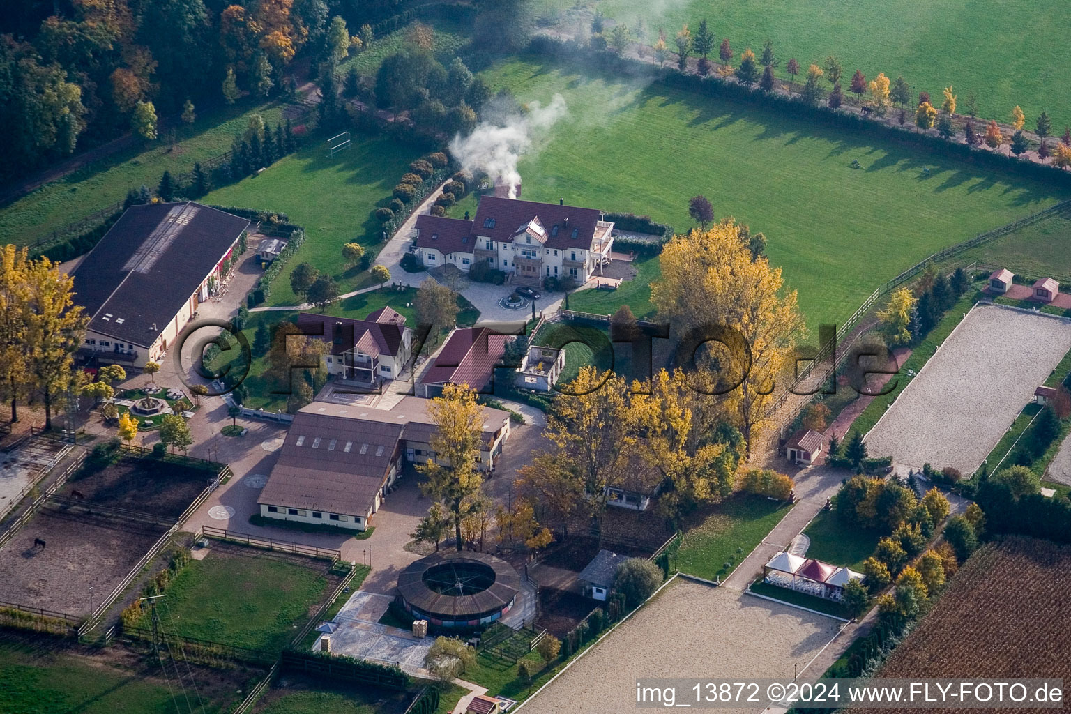 Kaiserhof Stud in the district Legelshurst in Willstätt in the state Baden-Wuerttemberg, Germany