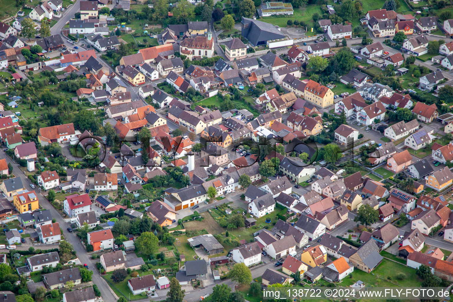 District Büchig in Bretten in the state Baden-Wuerttemberg, Germany