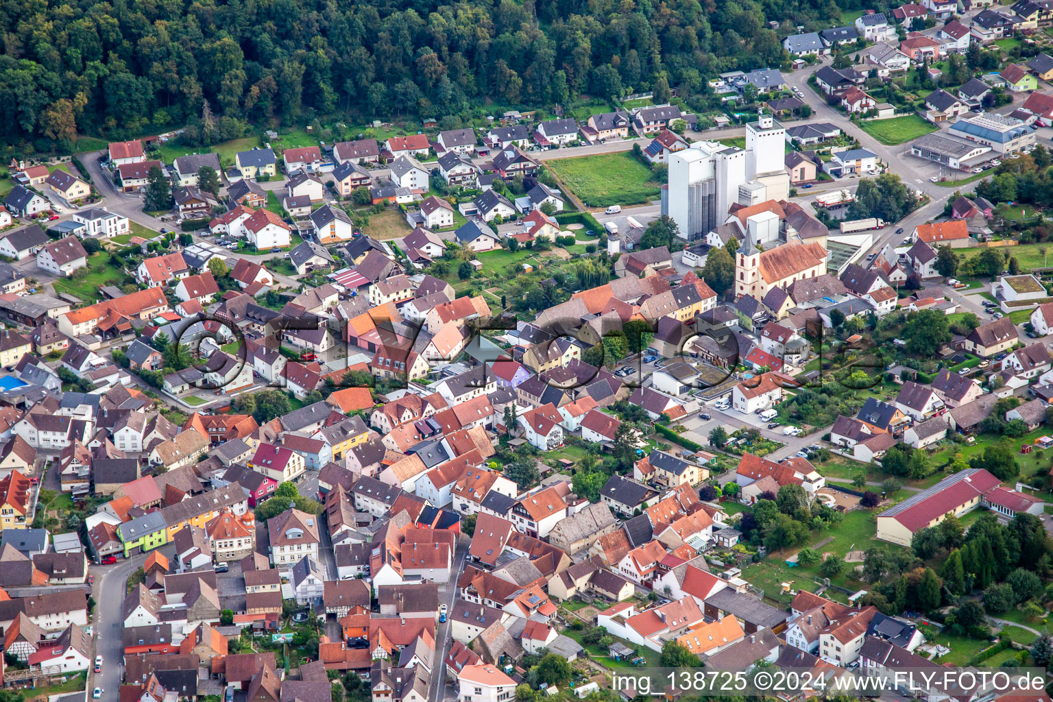 Frankmühle Hermann Frank eK in the district Neibsheim in Bretten in the state Baden-Wuerttemberg, Germany