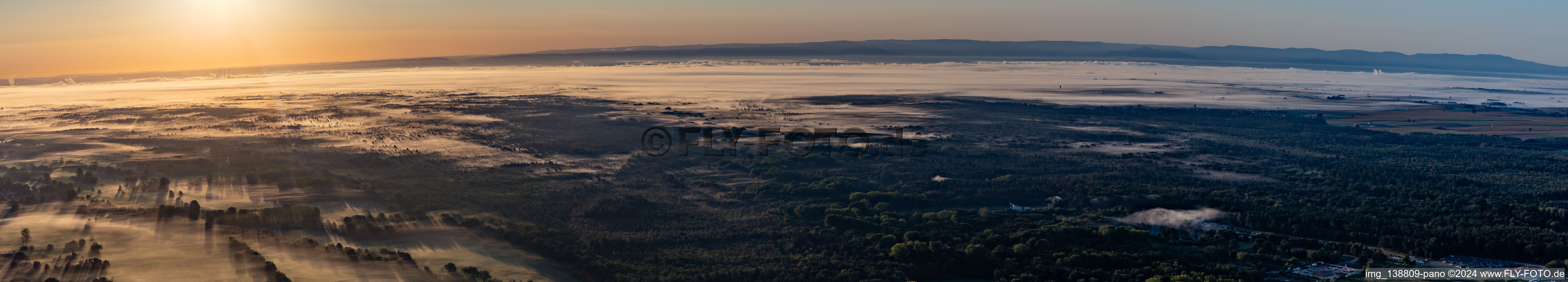 Schweighofen in the state Rhineland-Palatinate, Germany from above