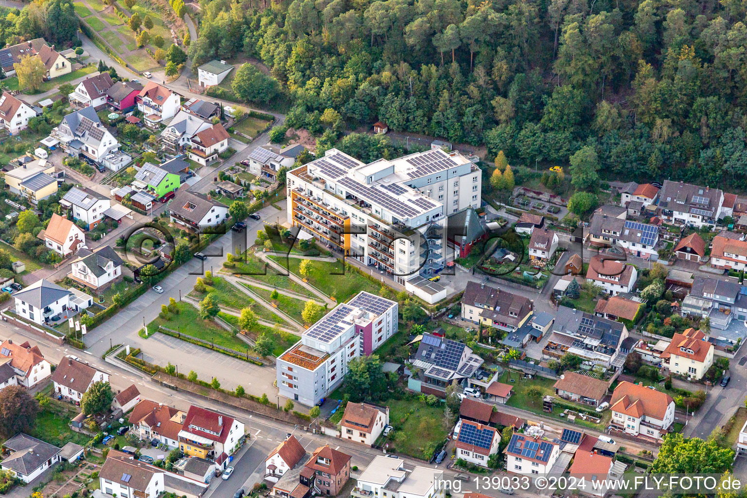 SenVital Seniors and Care Center Dahn Dreiburgenblick in Dahn in the state Rhineland-Palatinate, Germany