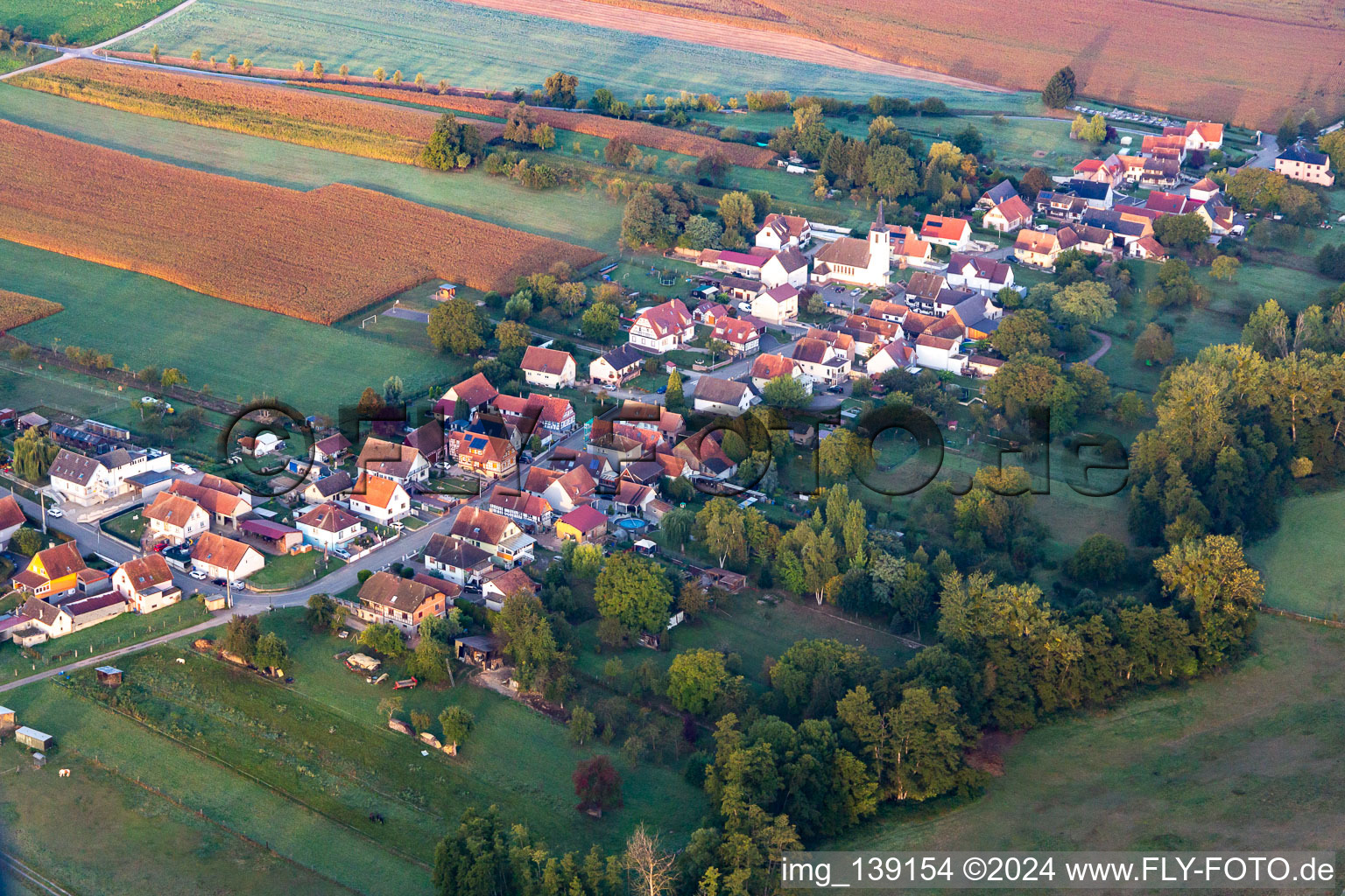 Bremmelbach in Cleebourg in the state Bas-Rhin, France