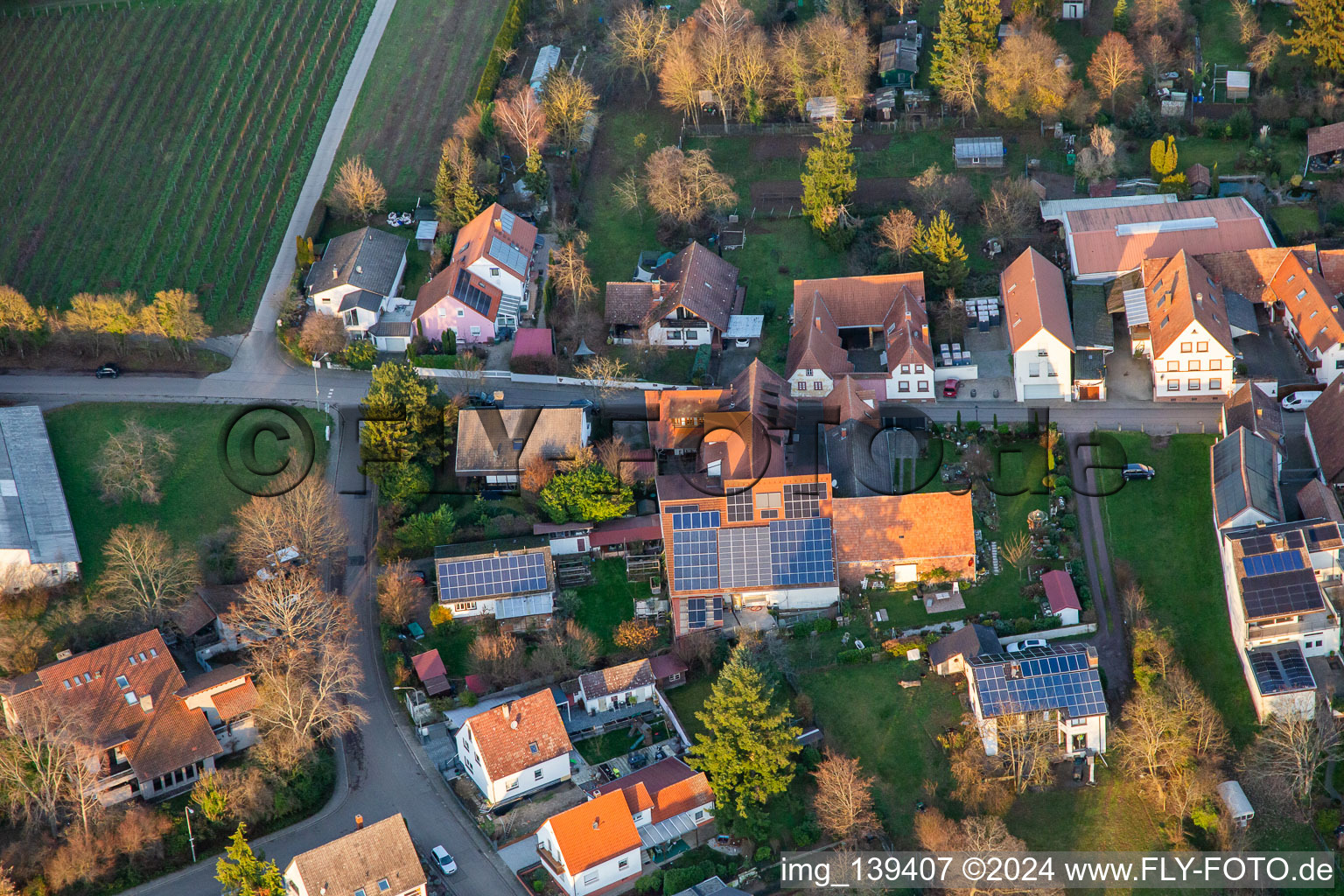 Winery/Wine Bar Vogler in the district Heuchelheim in Heuchelheim-Klingen in the state Rhineland-Palatinate, Germany