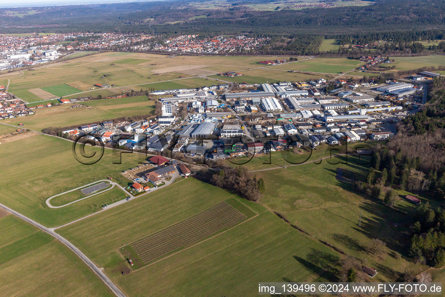 GELTLING Industrial Area in the district Gelting in Geretsried in the state Bavaria, Germany