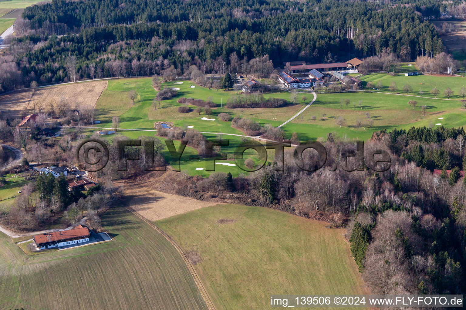 Golf Club Berkramerhof in the district Dorfen in Icking in the state Bavaria, Germany