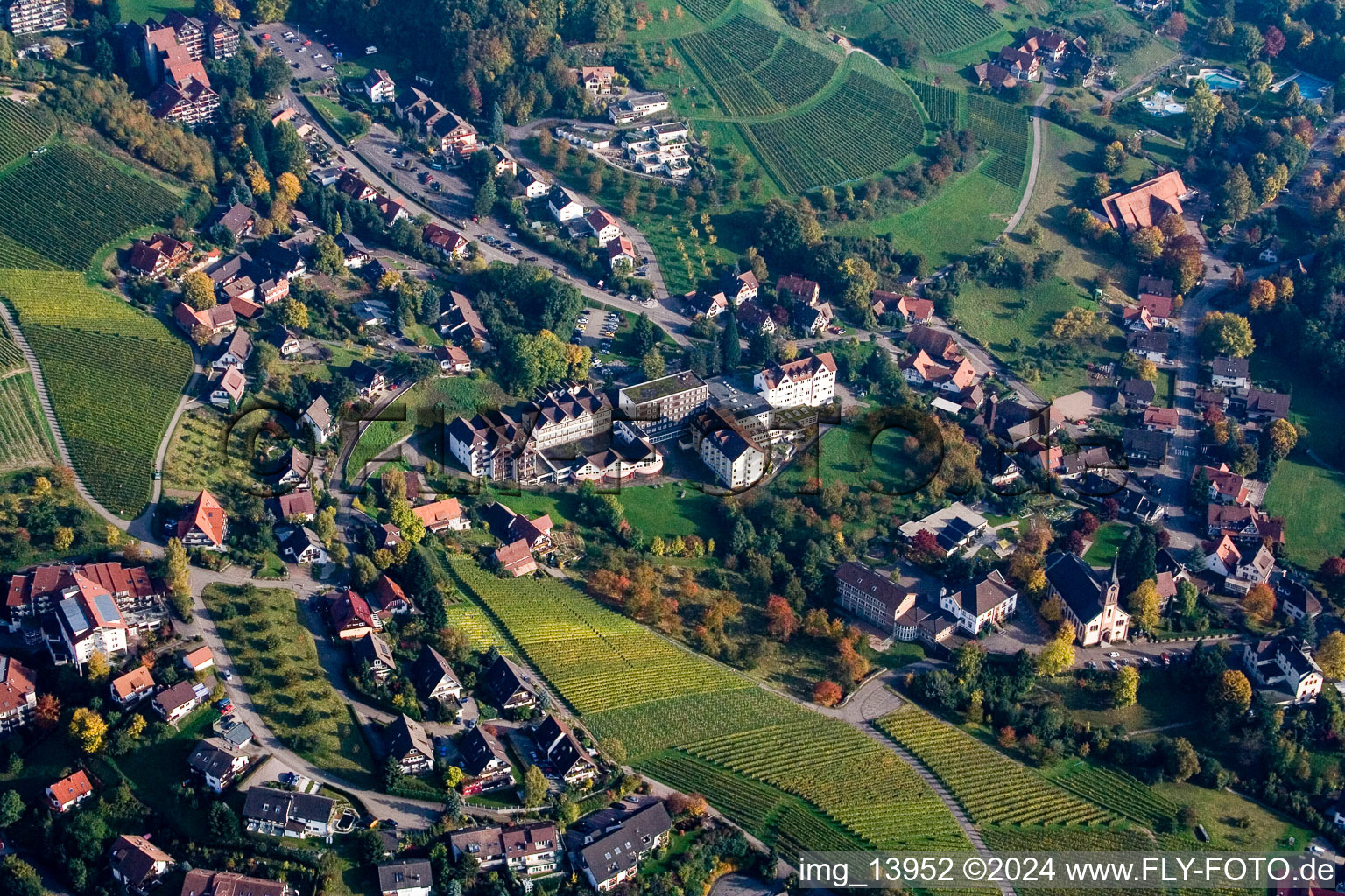 Romberg Park in Sasbachwalden in the state Baden-Wuerttemberg, Germany