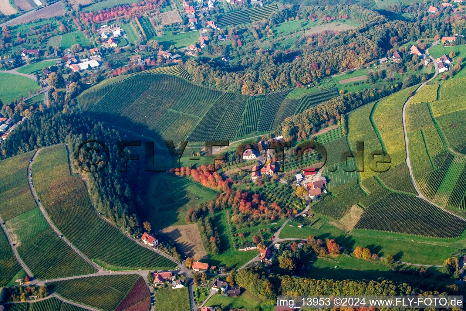 District Hornenberg in Lauf in the state Baden-Wuerttemberg, Germany