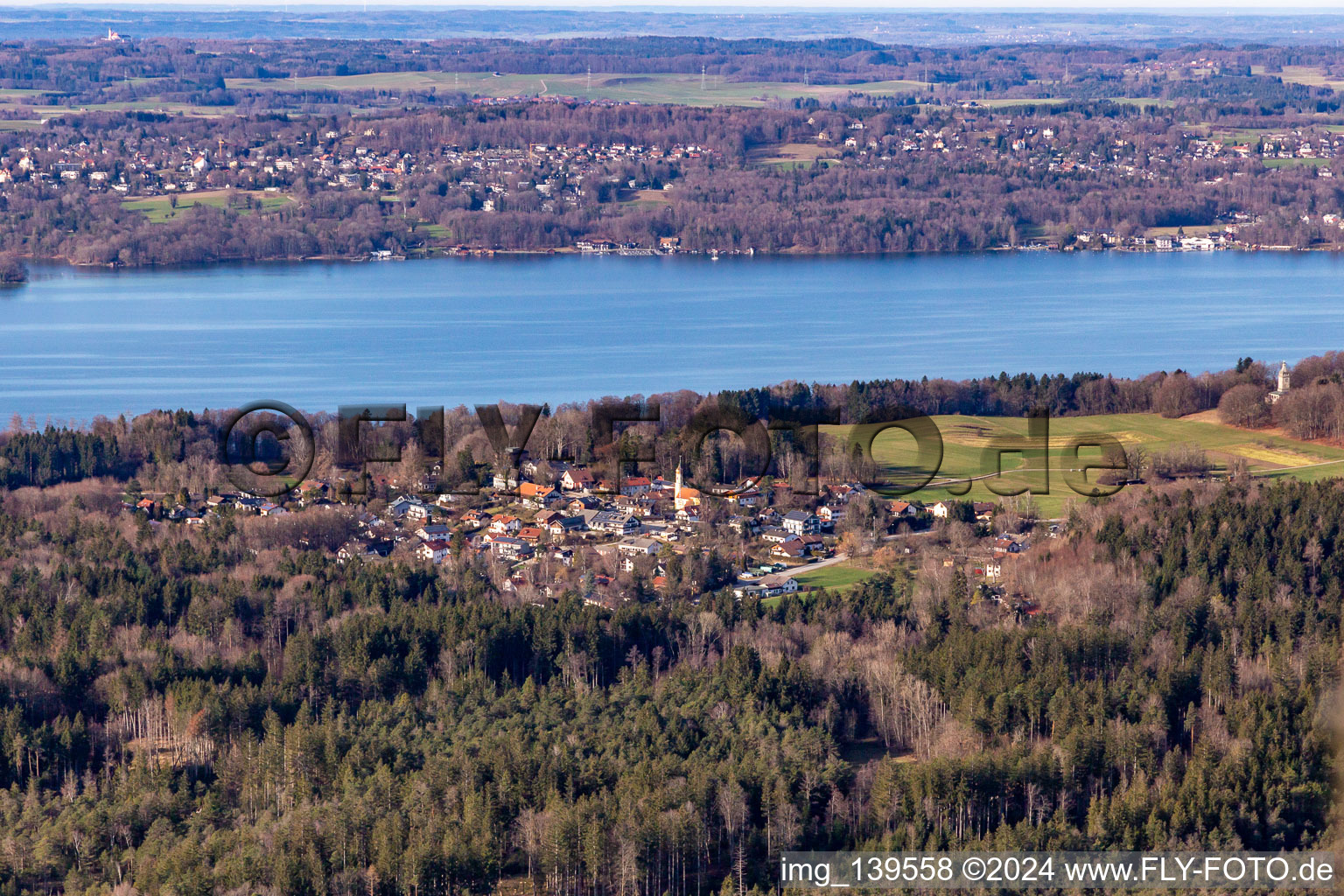 District Allmannshausen in Berg in the state Bavaria, Germany