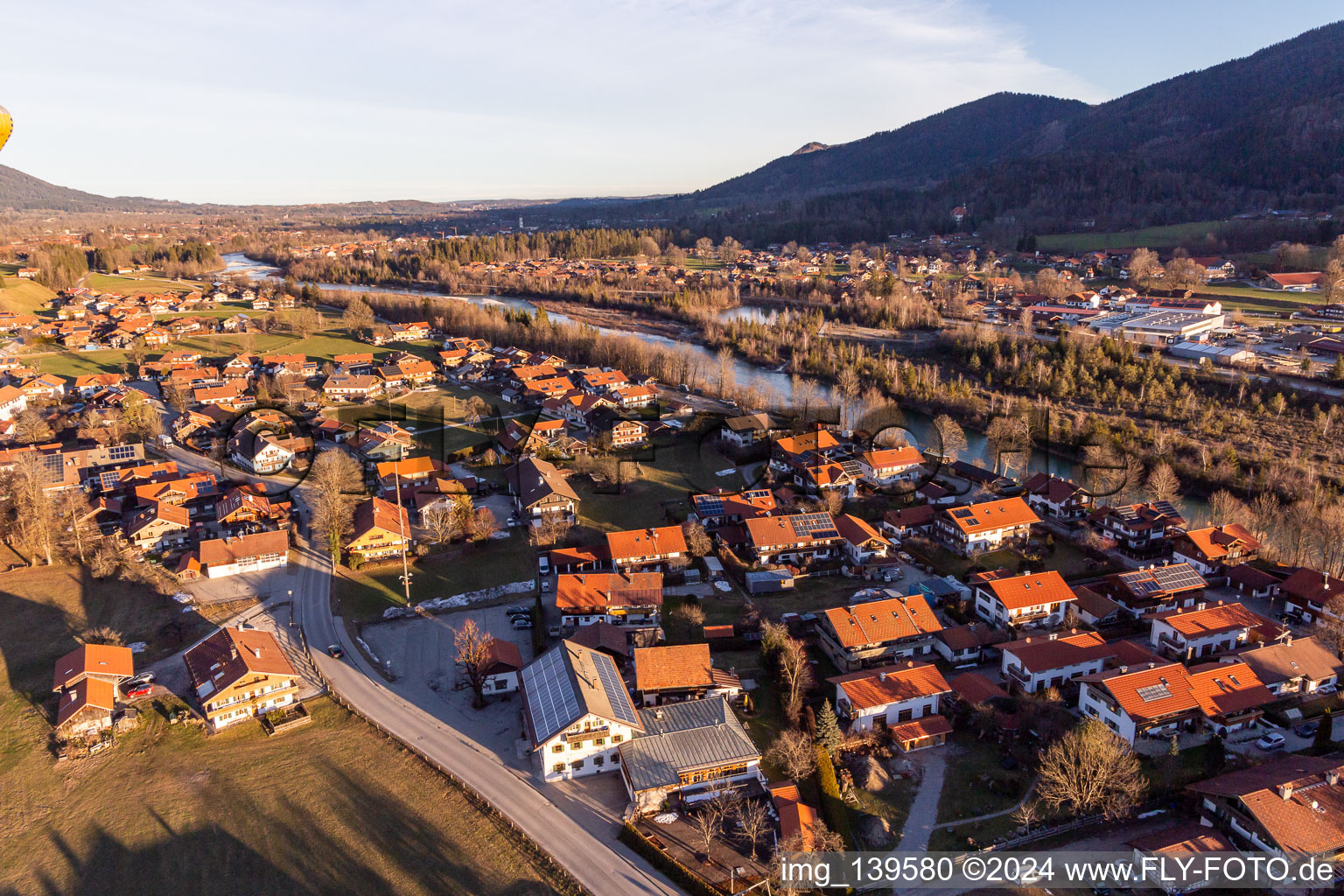 District Anger in Lenggries in the state Bavaria, Germany