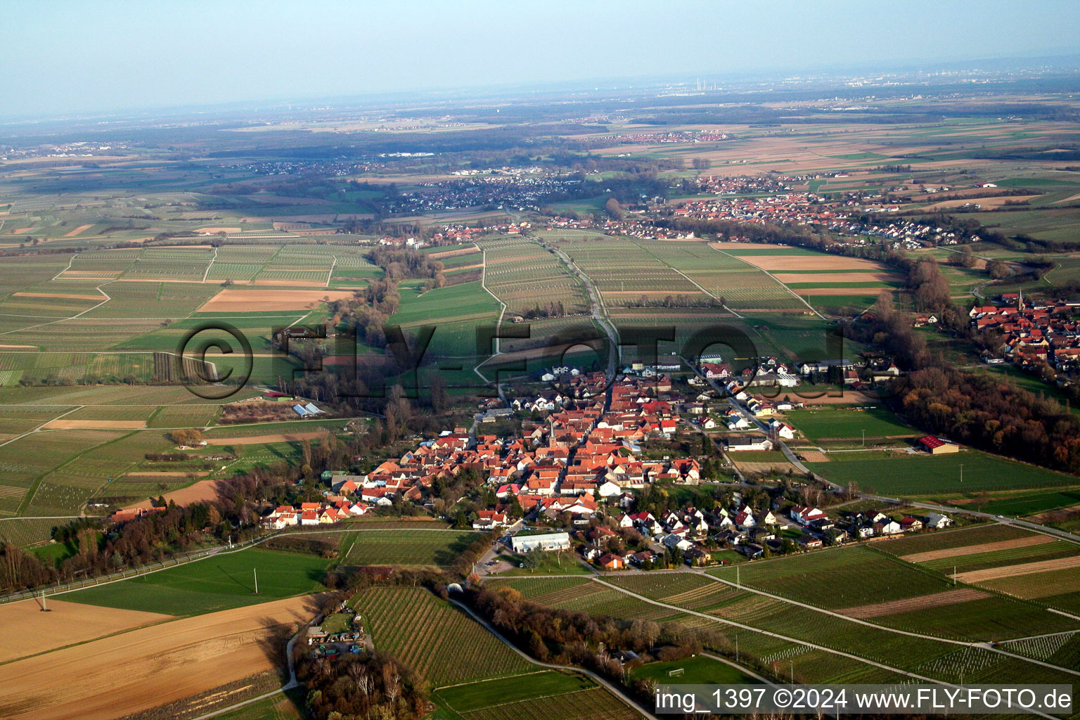 Sound in Göcklingen in the state Rhineland-Palatinate, Germany