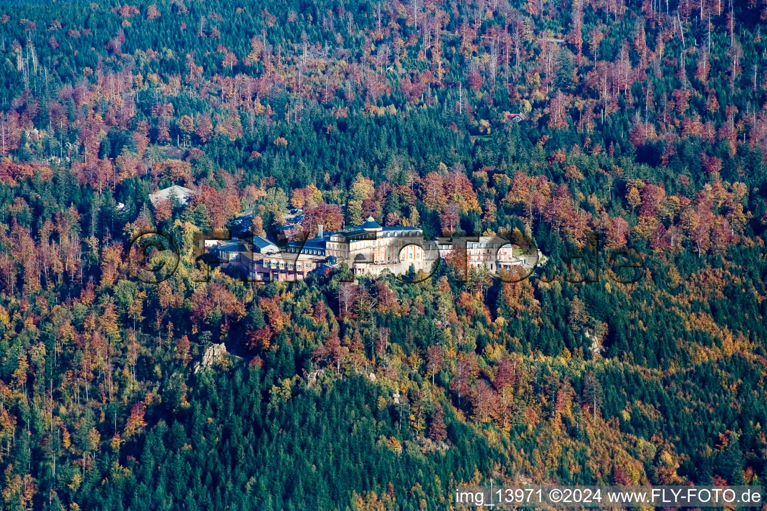 Bühler Height in the district Hof in Bühlertal in the state Baden-Wuerttemberg, Germany