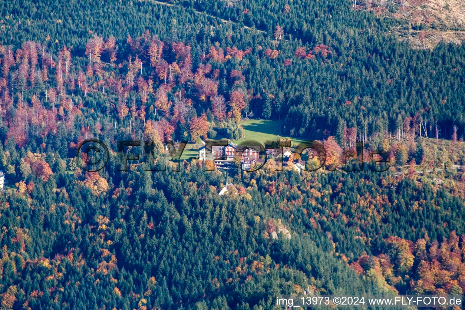 Bühler Height in Bühlertal in the state Baden-Wuerttemberg, Germany