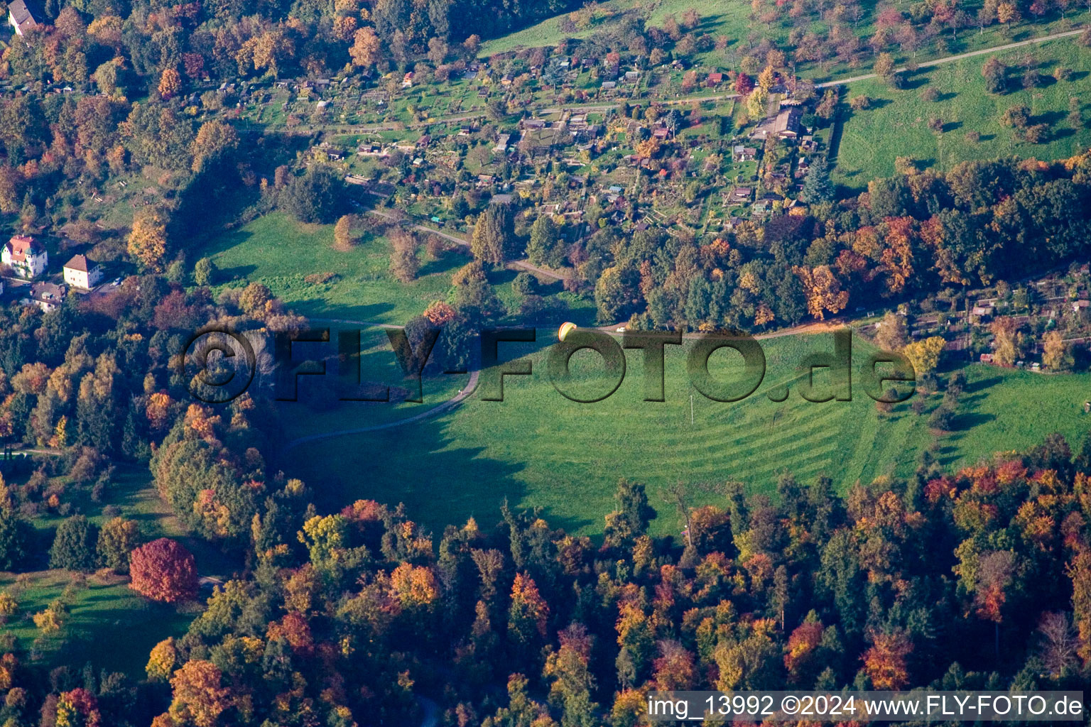 Landing site at Mercury in Baden-Baden in the state Baden-Wuerttemberg, Germany