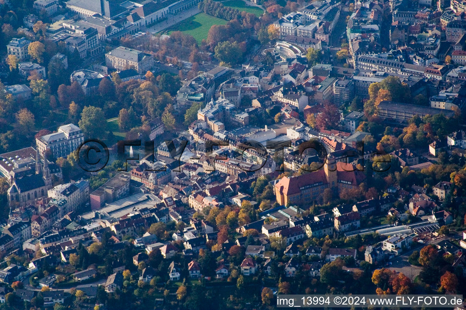 Casino in Baden-Baden in the state Baden-Wuerttemberg, Germany